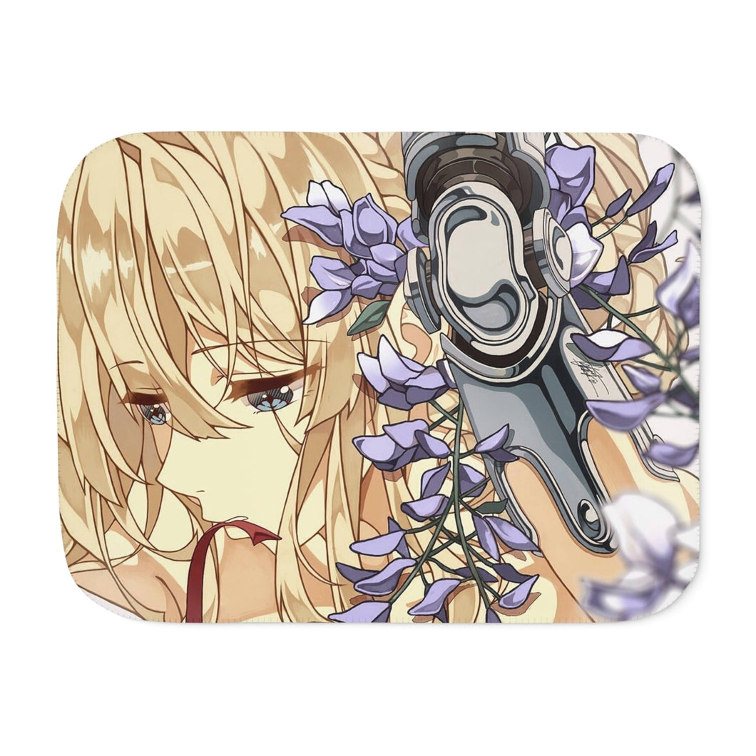 Anime Violet Evergarden Sherpa Blanket
