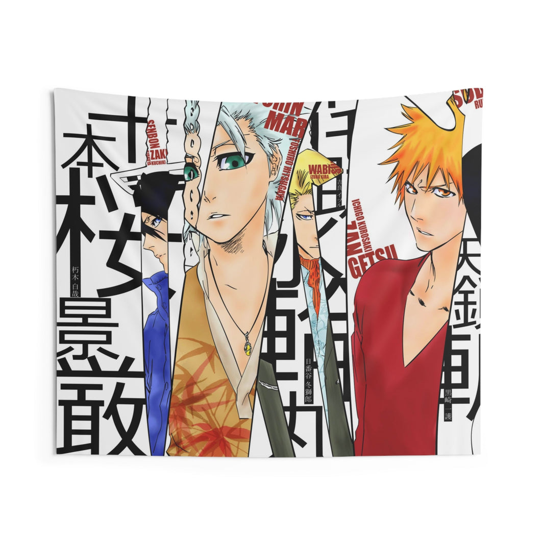Bleach Ichigo Kurosaki, Rukia Kuchiki Indoor Wall Tapestry