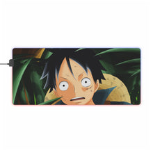 Load image into Gallery viewer, One Piece Monkey D. Luffy RGB LED Mouse Pad (Desk Mat)
