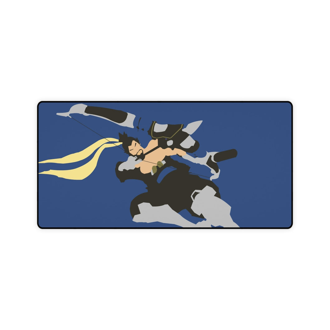 Hanzo the blue dragon Mouse Pad (Desk Mat)
