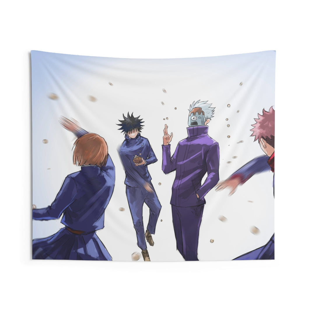 Yuji Itadori Satoru Gojo Indoor Wall Tapestry