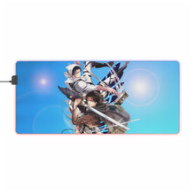 Load image into Gallery viewer, Anime Attack On Titan RGB LED Mouse Pad (Desk Mat)
