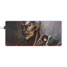 Load image into Gallery viewer, Anime Attack On Titan RGB LED Mouse Pad (Desk Mat)
