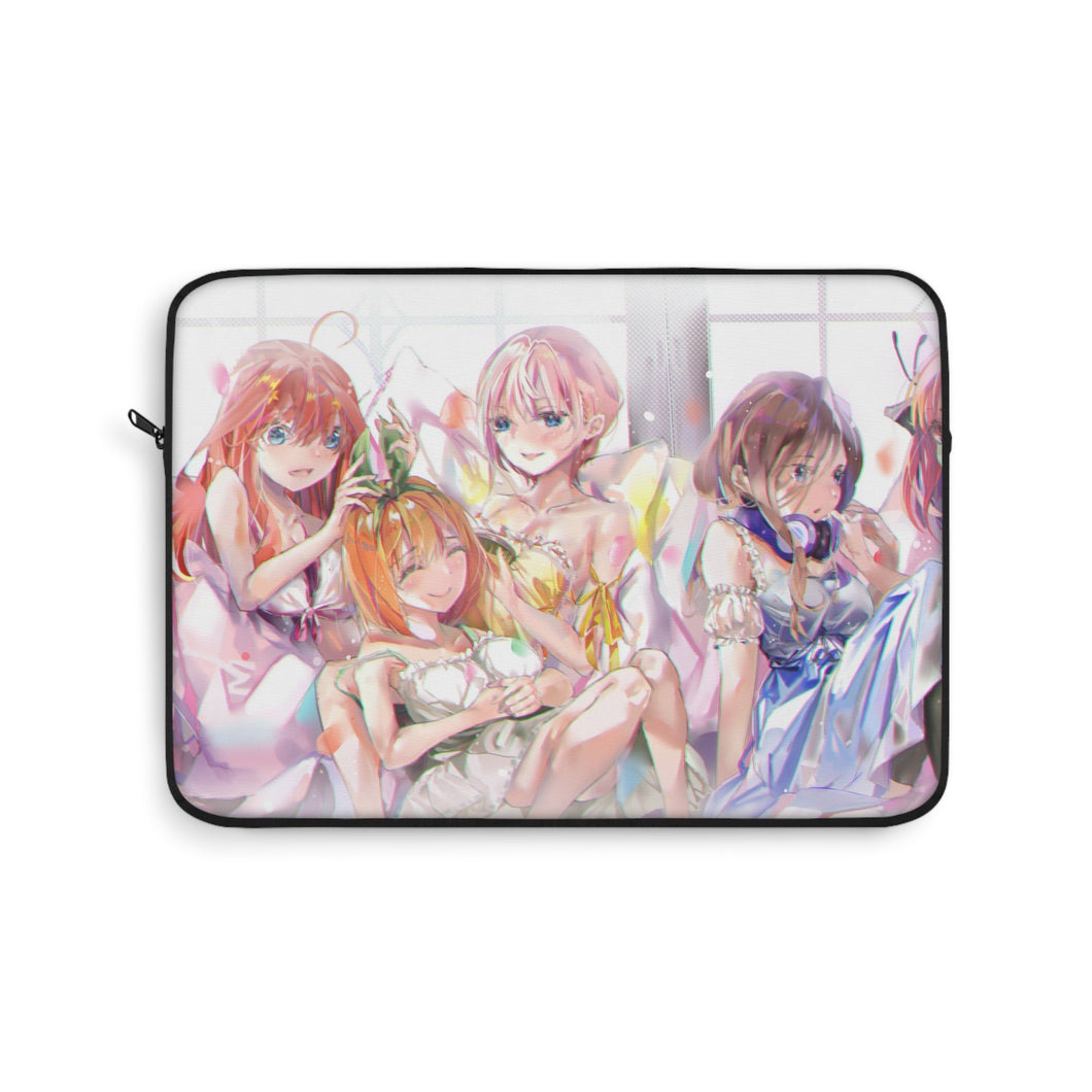 The Quintessential Quintuplets Miku Nakano, Itsuki Nakano, Nino Nakano, Yotsuba Nakano, Ichika Nakano Laptop Sleeve