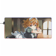 Load image into Gallery viewer, Masamune-kun&#39;s Revenge Yoshino Koiwai RGB LED Mouse Pad (Desk Mat)
