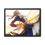 Fate/Stay Night Canvas Framed Art Print