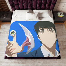 Load image into Gallery viewer, Anime Parasyte -the maxim- Sherpa Blanket
