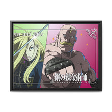 Load image into Gallery viewer, Anime FullMetal Alchemistr Canvas Framed Art Print
