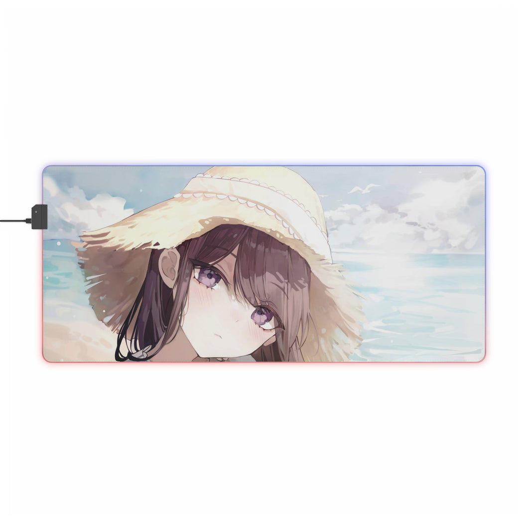 Komi Can't Communicate Komi Shouko RGB LED Mouse Pad (Desk Mat)