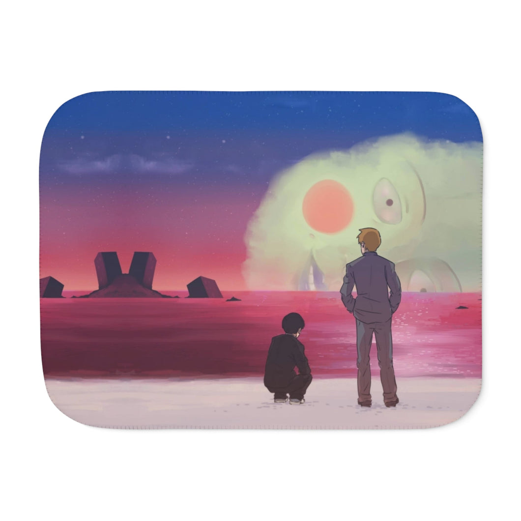 Mob Psycho 100 Shigeo Kageyama Sherpa Blanket