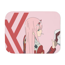 Load image into Gallery viewer, Anime Darling in the FranXX Sherpa Blanket
