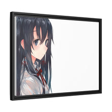Load image into Gallery viewer, Yukino Yukinoshita Canvas Framed Art Print
