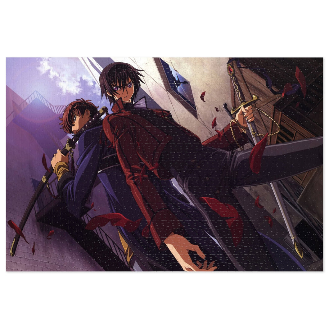 Code Geass Lelouch Lamperouge, Suzaku Kururugi Jigsaw Puzzle