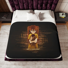 Load image into Gallery viewer, Anime Neon Genesis Evangelion Sherpa Blanket
