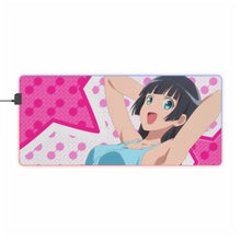 Load image into Gallery viewer, How Heavy Are the Dumbbells You Lift? RGB LED Mouse Pad (Desk Mat)
