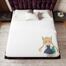 Load image into Gallery viewer, Anime Miss Kobayashi&#39;s Dragon Maid Sherpa Blanket
