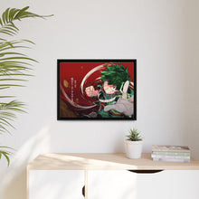 Load image into Gallery viewer, Izuku Midoriya (Boku no Hero Academia) Canvas Framed Art Print
