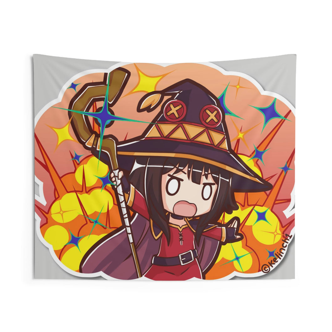 KonoSuba - God’s blessing on this wonderful world!! Indoor Wall Tapestry