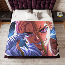 Load image into Gallery viewer, Anime Dr. Stone Sherpa Blanket
