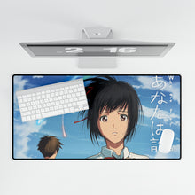 Load image into Gallery viewer, Your Name. Mouse Pad (Desk Mat)
