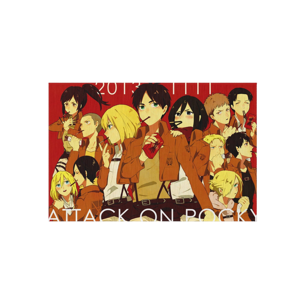 Anime Attack On Titan Rug