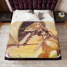 Load image into Gallery viewer, Fate/Apocrypha Ruler Sherpa Blanket
