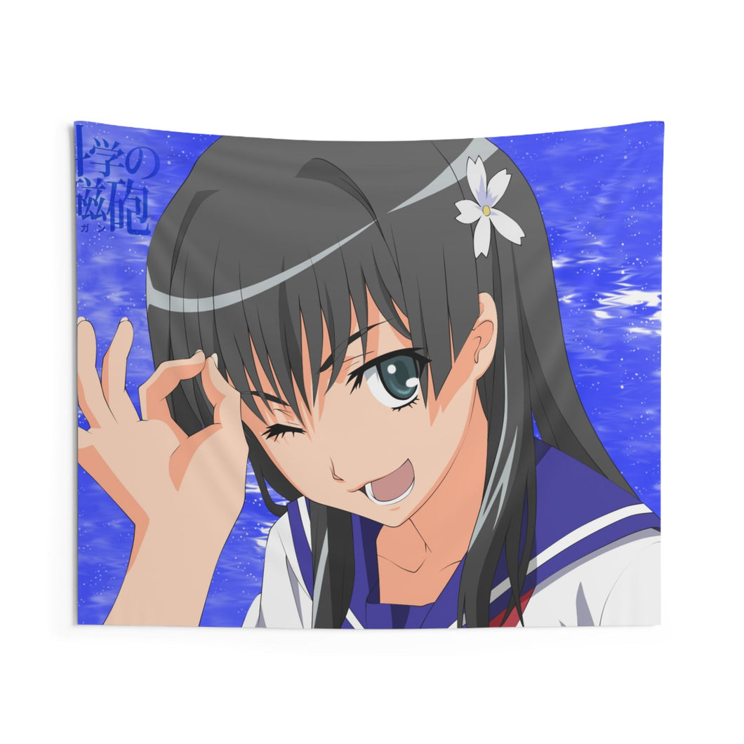A Certain Scientific Railgun Indoor Wall Tapestry