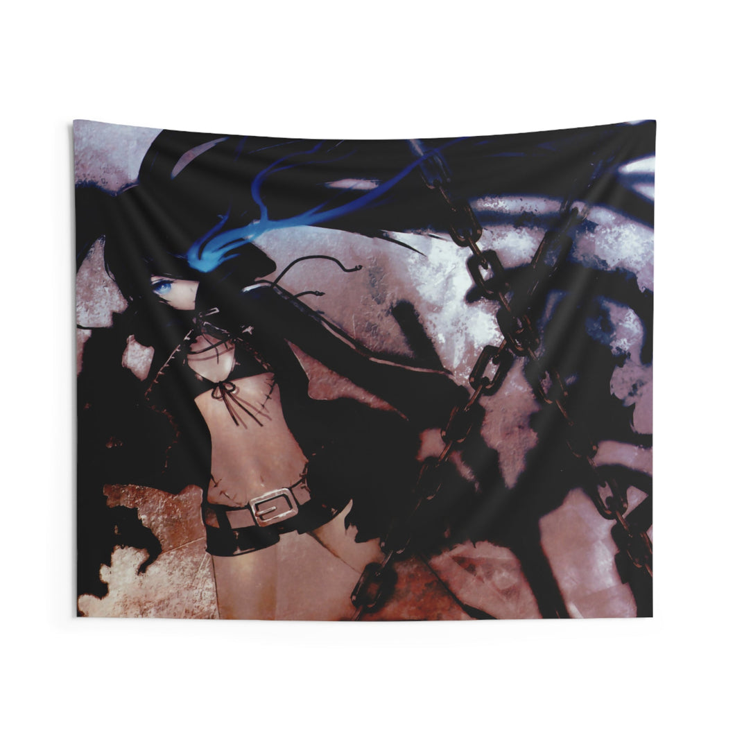 Black Rock Shooter Indoor Wall Tapestry