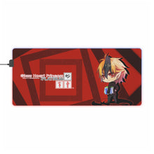 Load image into Gallery viewer, Glass Heart Princess RGB LED Mouse Pad (Desk Mat)
