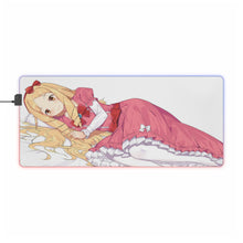 Load image into Gallery viewer, EroManga-Sensei RGB LED Mouse Pad (Desk Mat)
