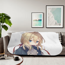 Load image into Gallery viewer, Violet Evergarden Sherpa Blanket
