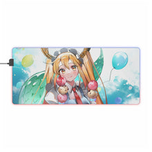 Load image into Gallery viewer, Miss Kobayashi's Dragon Maid RGB LED Mouse Pad (Desk Mat)
