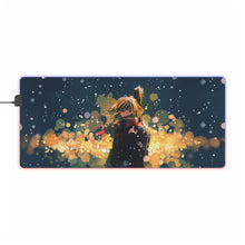 Load image into Gallery viewer, Anime Girl RGB LED Mouse Pad (Desk Mat)
