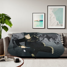 Load image into Gallery viewer, Durarara!! Izaya Orihara Sherpa Blanket
