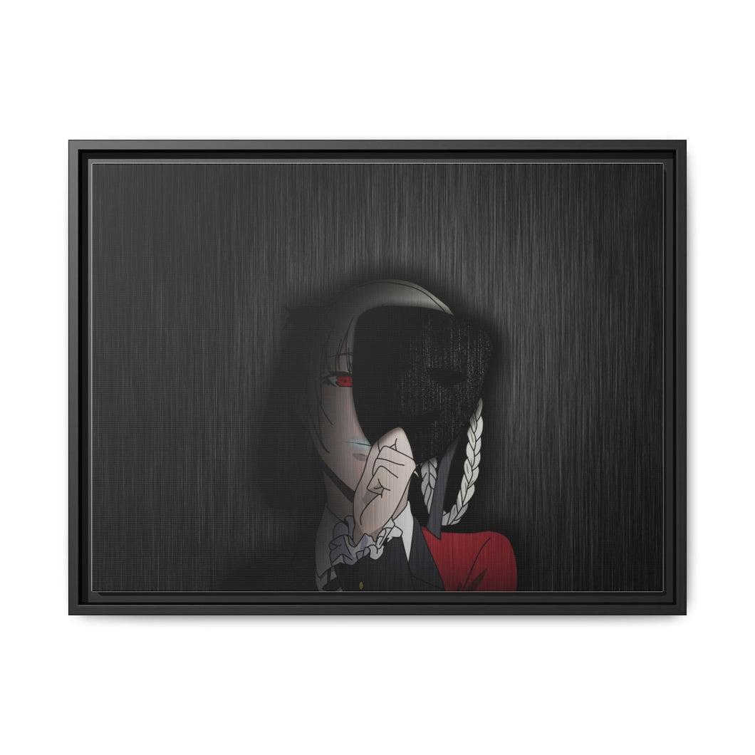 Kakegurui Kirari Momobami Canvas Framed Art Print