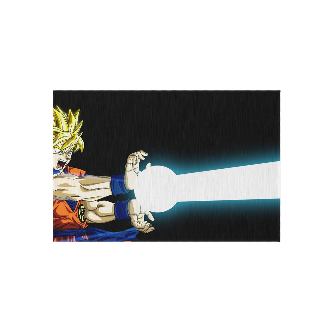 Goku's Kamehameha Wave Rug