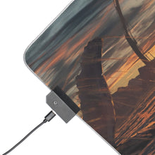Load image into Gallery viewer, Anime Sunset RGB LED Mouse Pad (Desk Mat)
