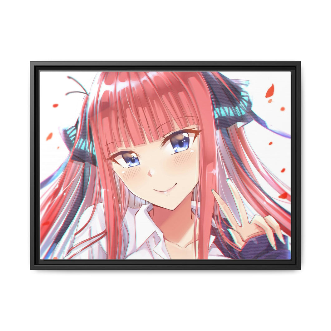 Anime The Quintessential Quintuplets Canvas Framed Art Print