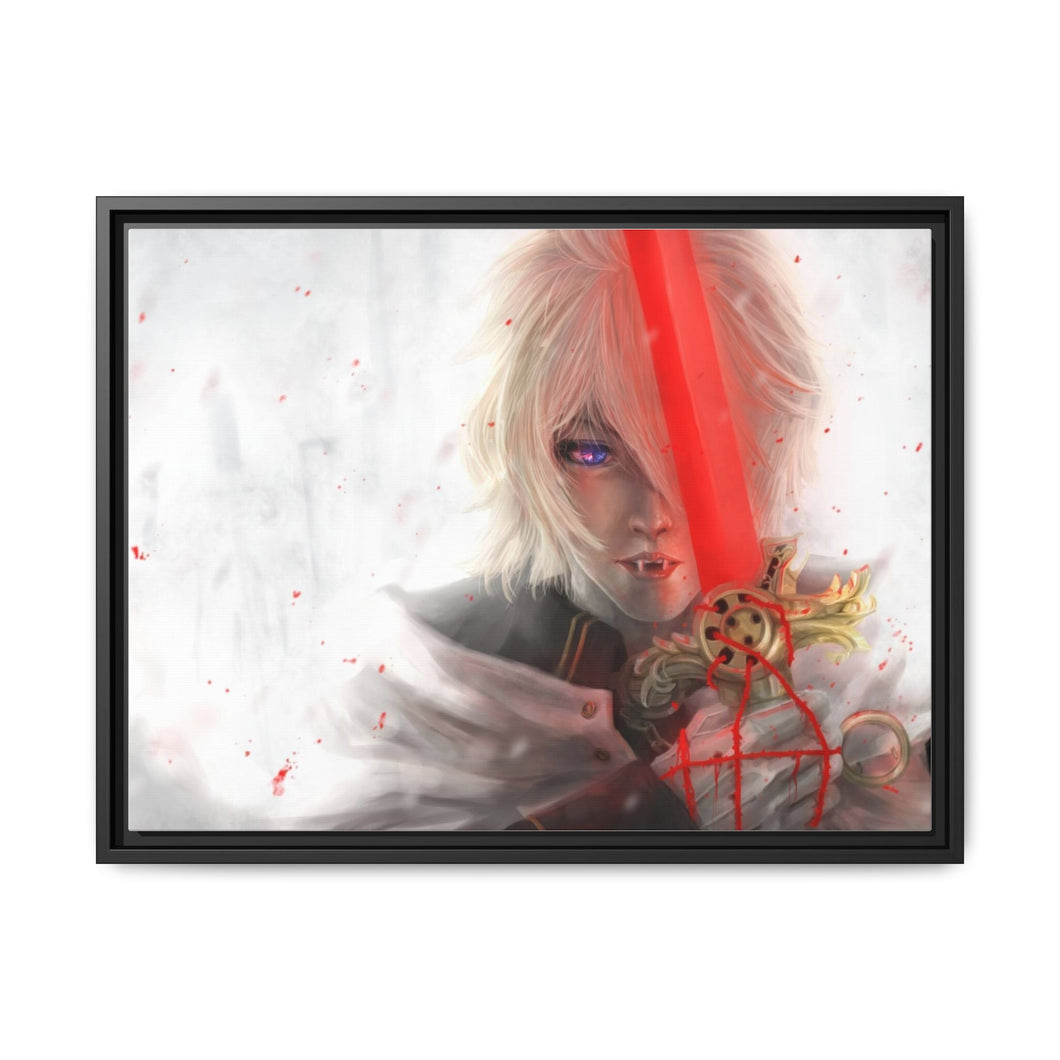 Anime Seraph of the End Canvas Framed Art Print