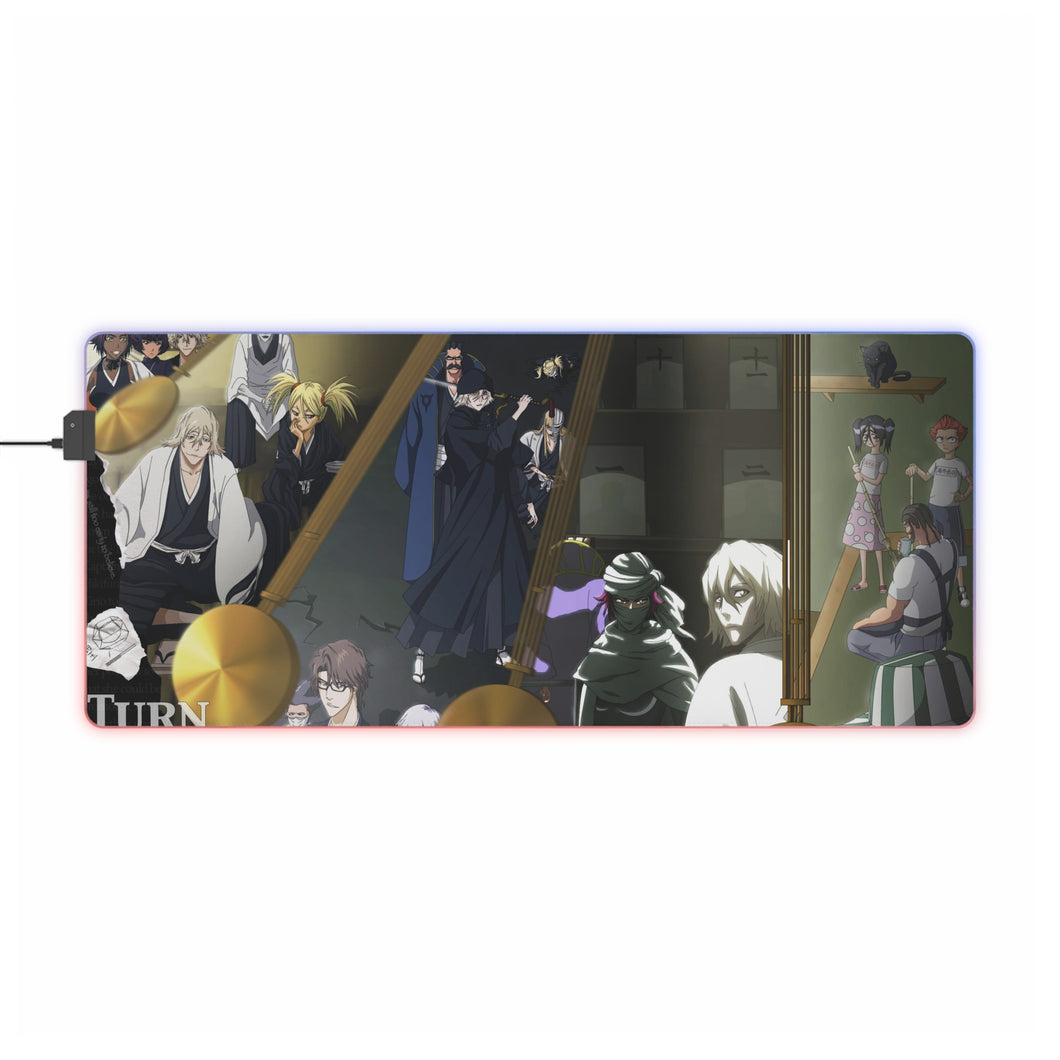 Anime Bleach RGB LED Mouse Pad (Desk Mat)