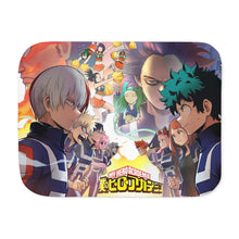 Load image into Gallery viewer, Sports Festival Showdown Sherpa Blanket
