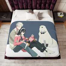 Load image into Gallery viewer, Anime Spy x Family Sherpa Blanket
