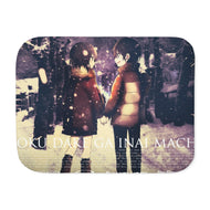 Anime ERASED Sherpa Blanket