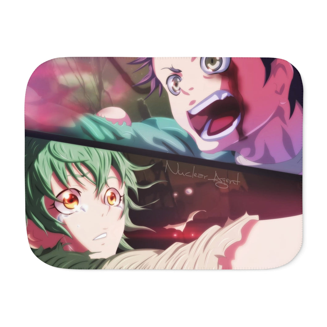 Ganta and Toto Sherpa Blanket