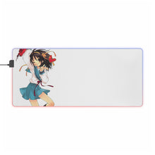 Load image into Gallery viewer, The Melancholy Of Haruhi Suzumiya RGB LED Mouse Pad (Desk Mat)
