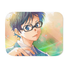 Load image into Gallery viewer, Kousei Arima Sherpa Blanket
