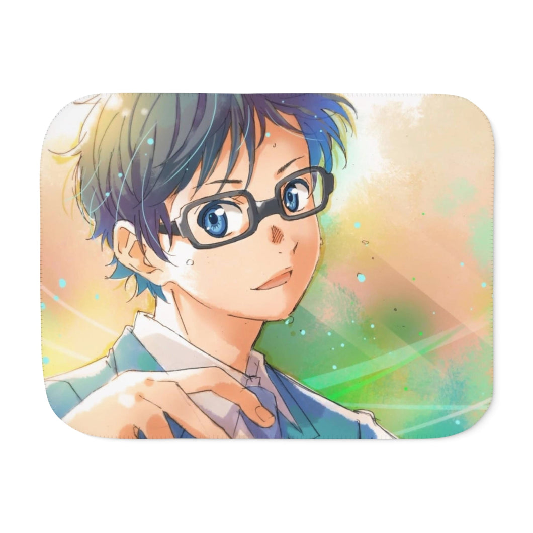 Kousei Arima Sherpa Blanket