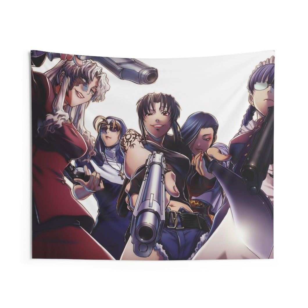 Black Lagoon Indoor Wall Tapestry