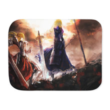 Load image into Gallery viewer, Fate/Apocrypha Artoria and Mordred Sherpa Blanket

