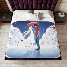 Load image into Gallery viewer, Anohana Meiko Honma, Jinta Yadomi Sherpa Blanket
